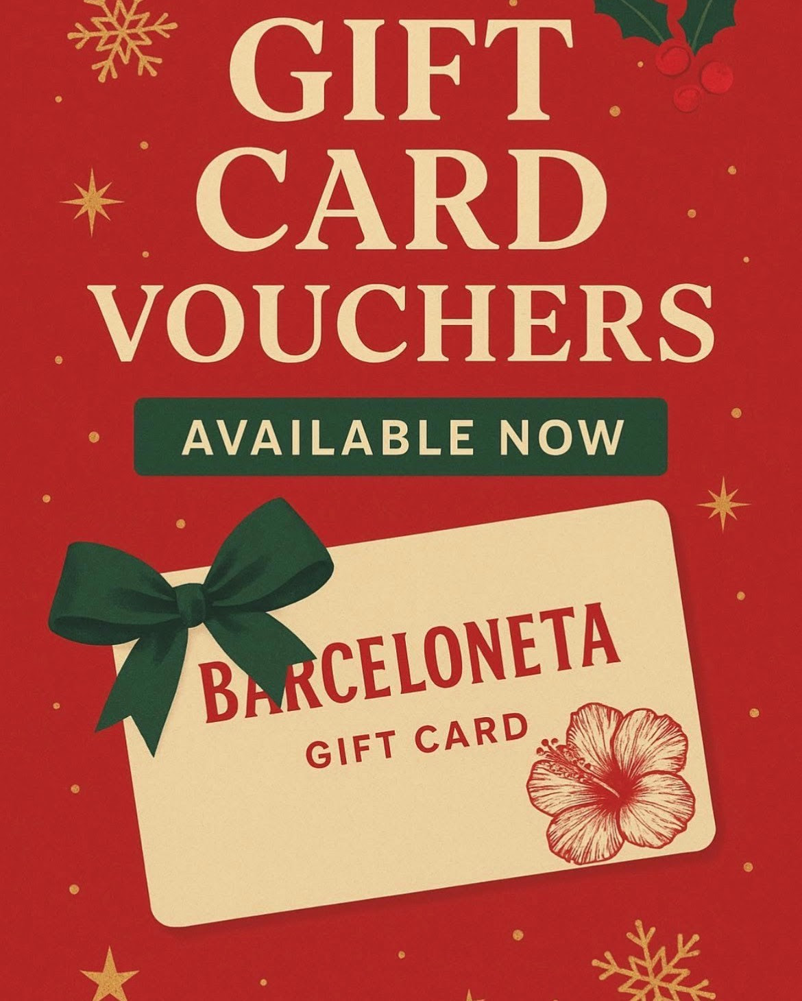 GIFT VOUCHERS