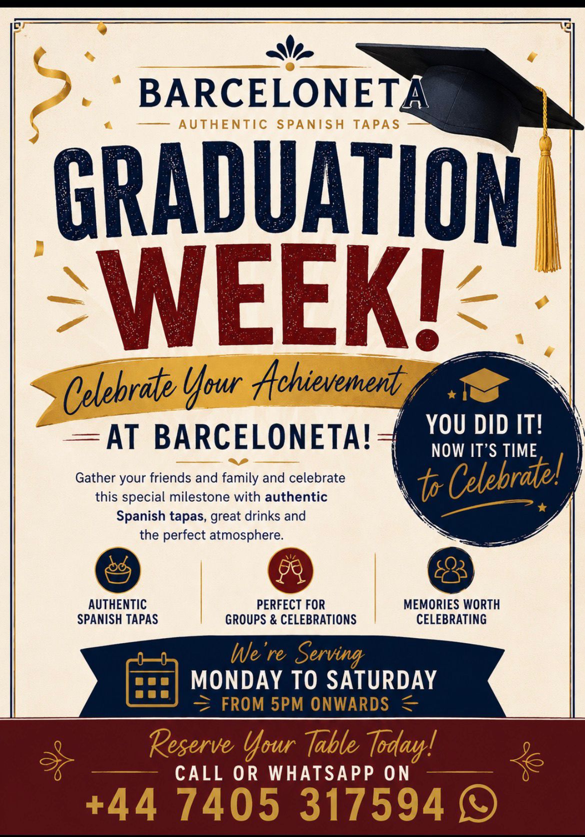 graduation week